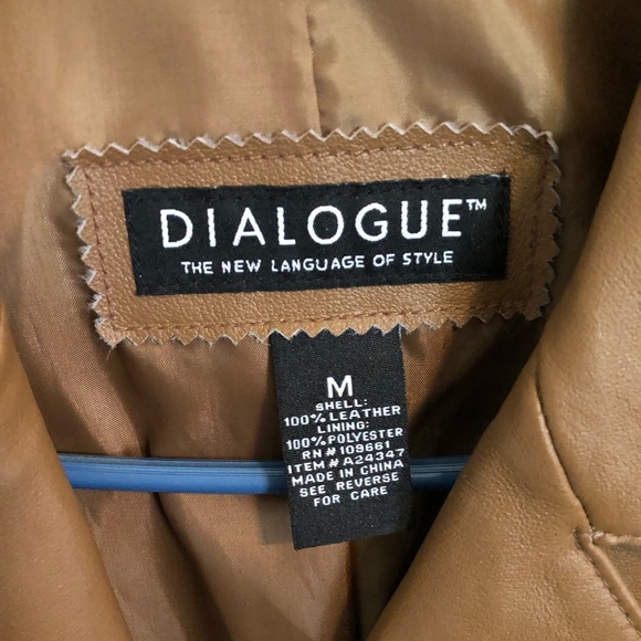 100% LEATHER JACKET • like new! - Picture 4 of 6